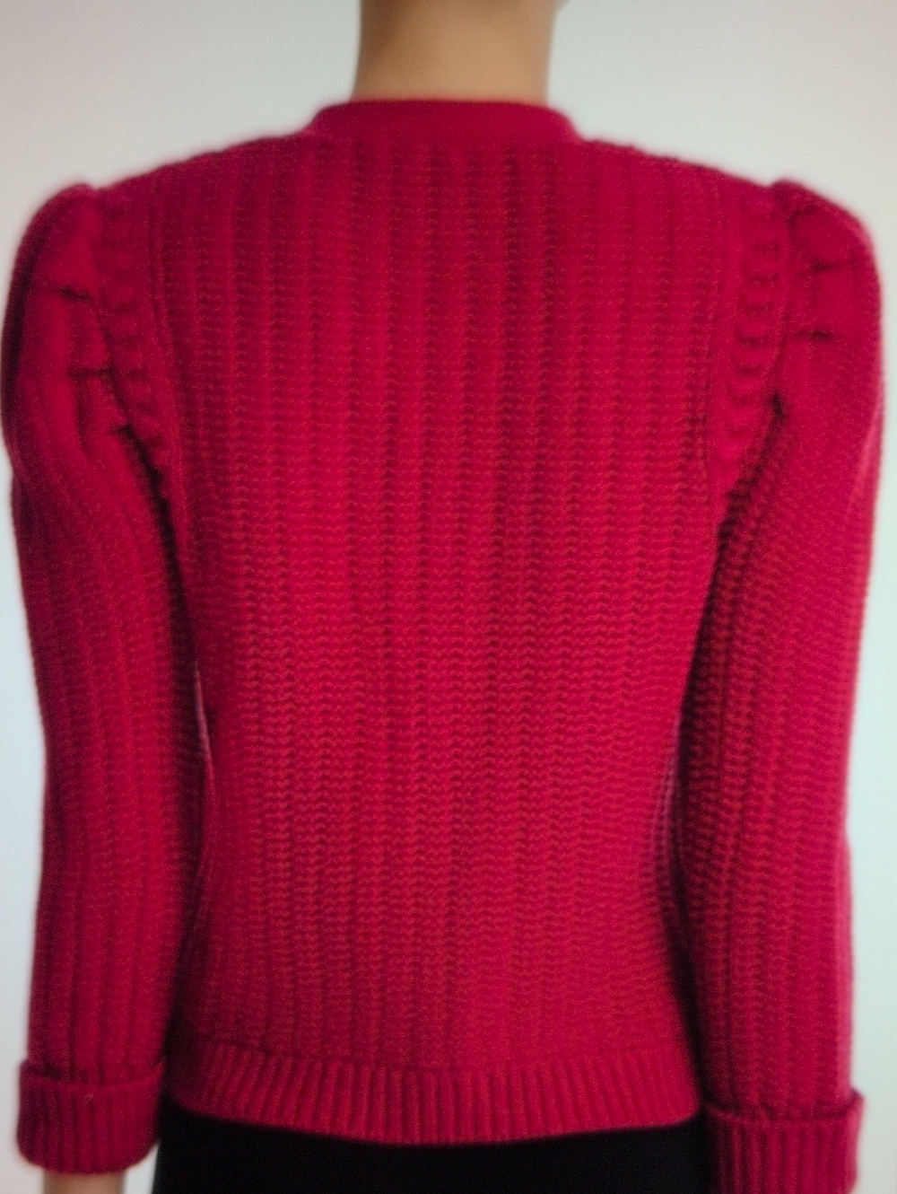 L'Agence Cropped Delli Cardigan - Picture 3 of 13